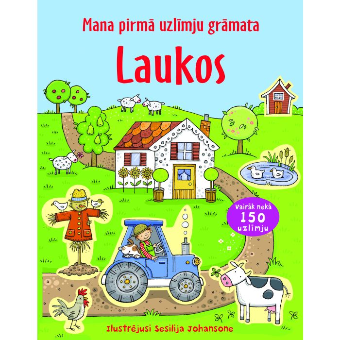 Laukos. Mana pirmā uzlīmju grāmata