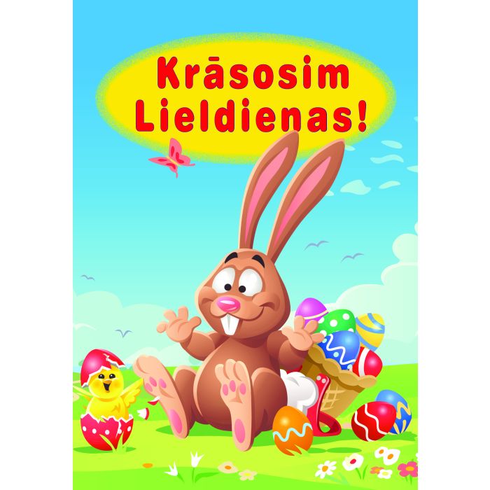 Krāsosim Lieldienas!