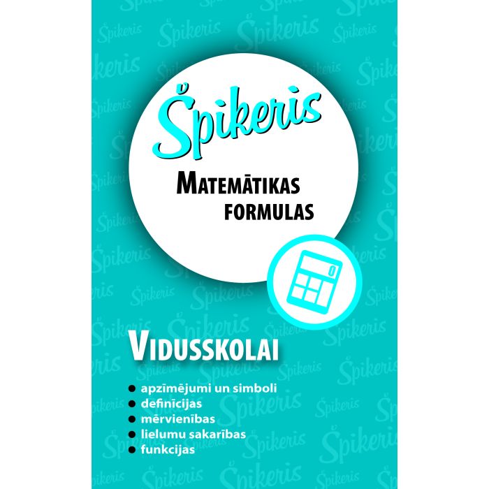 Matemātikas formulas vidusskolai