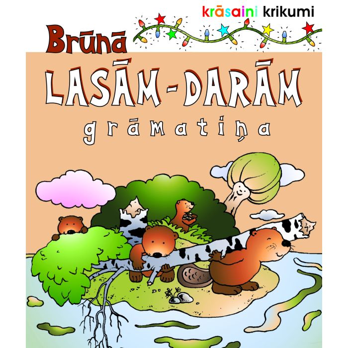 Brūnā lasām-darām grāmatiņa