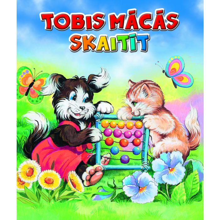 Tobis mācās skaitīt