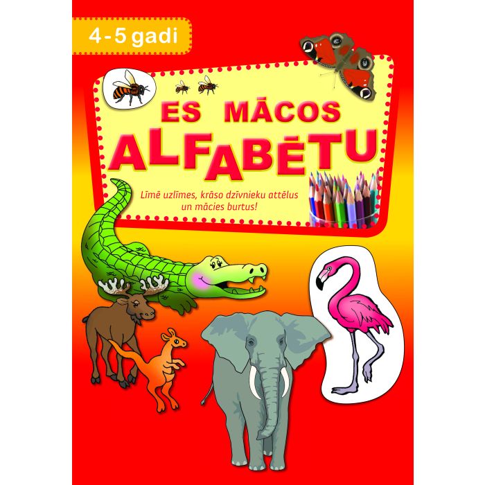 Es mācos alfabētu (4-5 gadi)