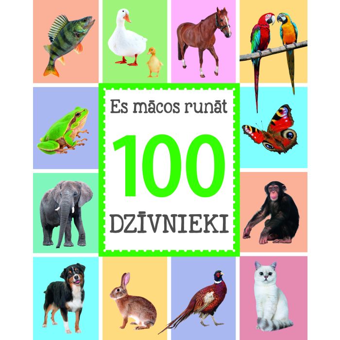 100 dzīvnieki. Es mācos runāt