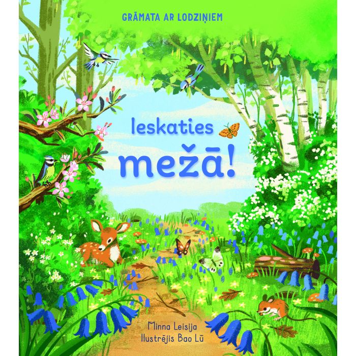 Ieskaties mežā! Grāmata ar lodziņiem