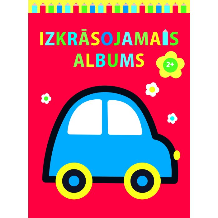 Izkrāsojamais albums. 2+ (ar auto)