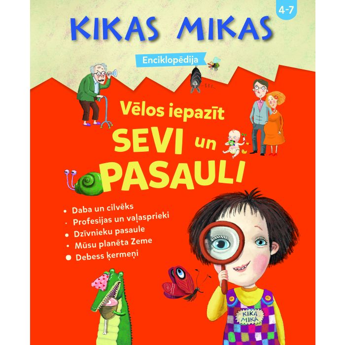 Kikas Mikas enciklopēdija. Vēlos iepazīt sevi un pasauli