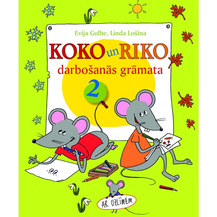 Koko un Riko darbošanās grāmata, 2. Ar uzlīmēm