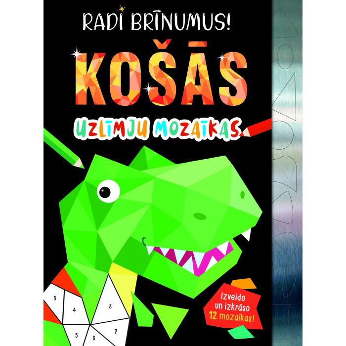 Radi brīnumus! Košās uzlīmju mozaīkas