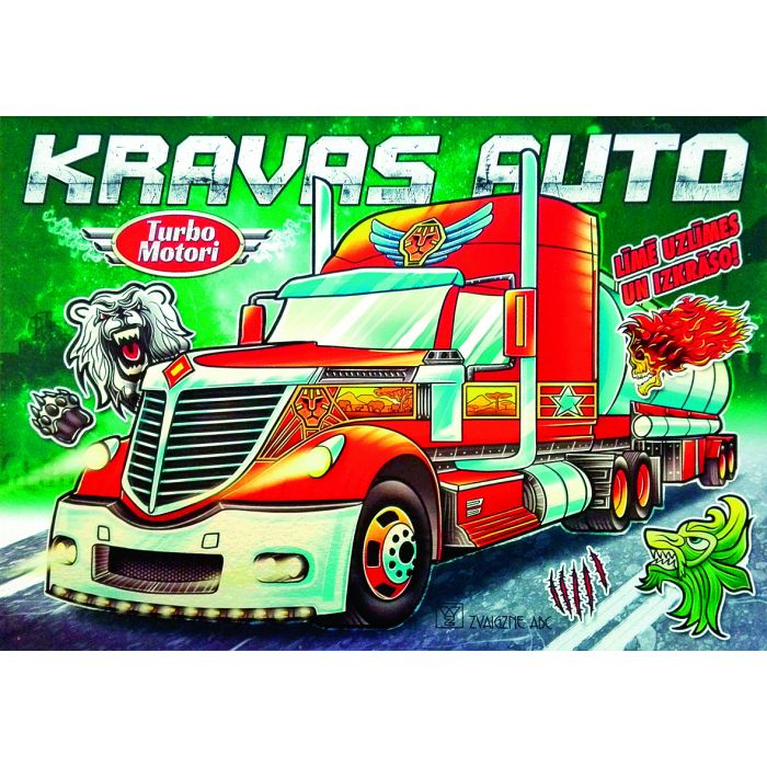 Kravas auto. Turbo motori