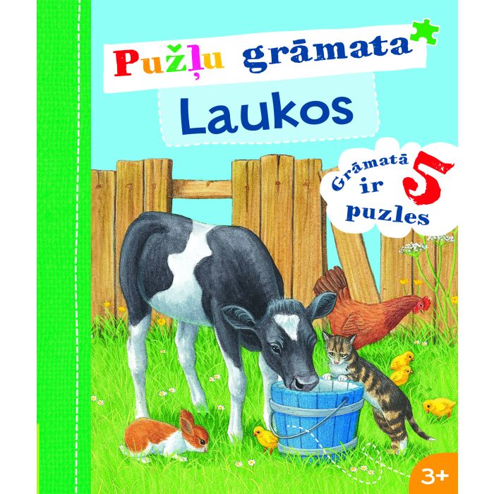 Laukos. Pužļu grāmata