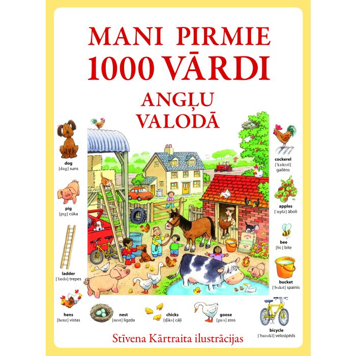 Mani pirmie 1000 vārdi angļu valodā