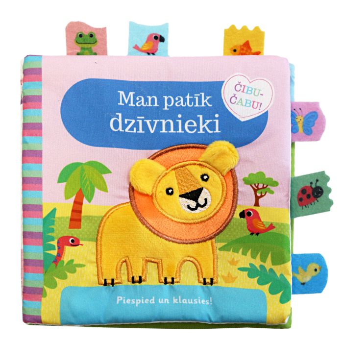 Man patīk dzīvnieki. Čibu-čabu grāmatiņa