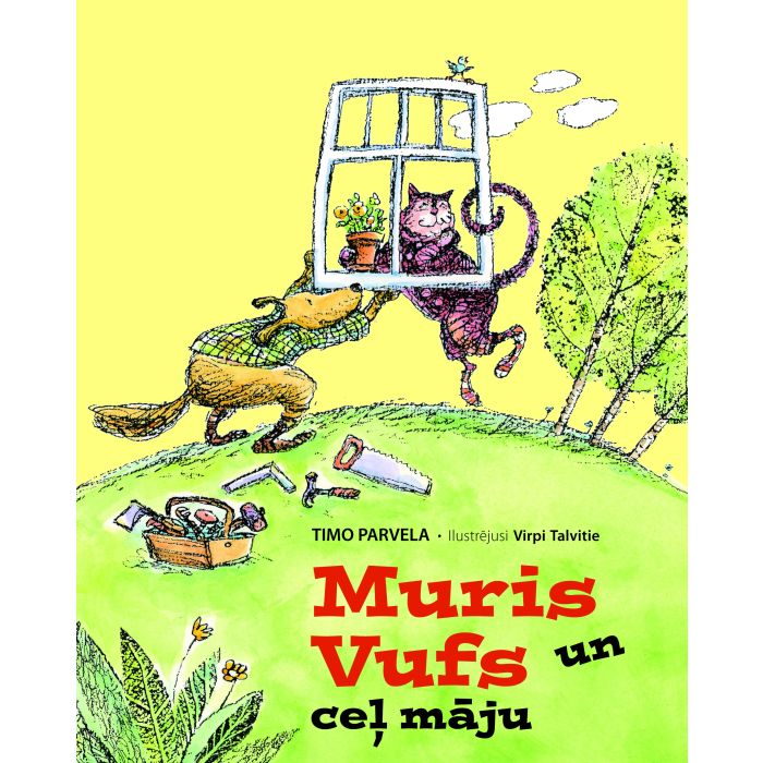 Muris un Vufs ceļ māju