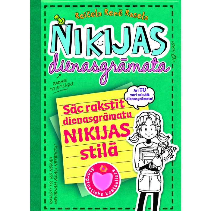 Nikijas dienasgrāmata. Sāc rakstīt dienasgrāmatu Nikijas stilā