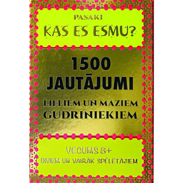 Pasaki, kas es esmu? 1500 jautājumi