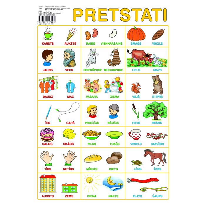 Pretstati. Plakāts A4