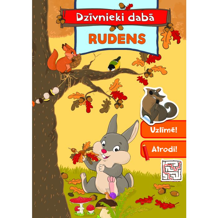 Rudens. Dzīvnieki dabā