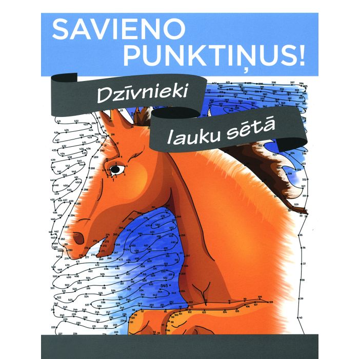 Savieno punktiņus! Dzīvnieki lauku sētā