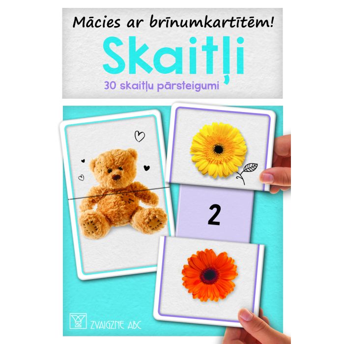 Skaitļi. Mācies ar brīnumkartītēm! 30 skaitļu pārsteigumi