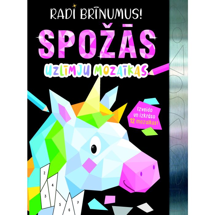 Radi brīnumus! Spožās uzlīmju mozaīkas