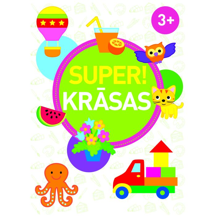 Super! Krāsas. 3+