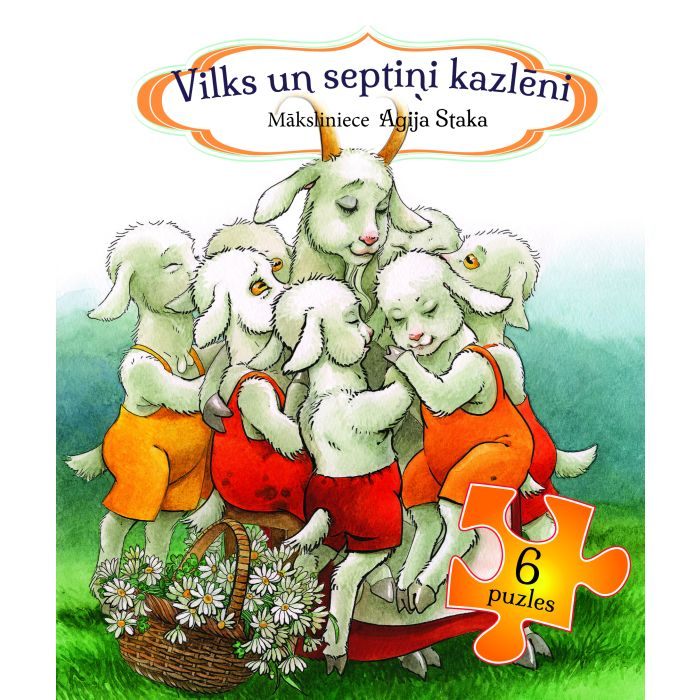 Vilks un septiņi kazlēni. 6 puzles