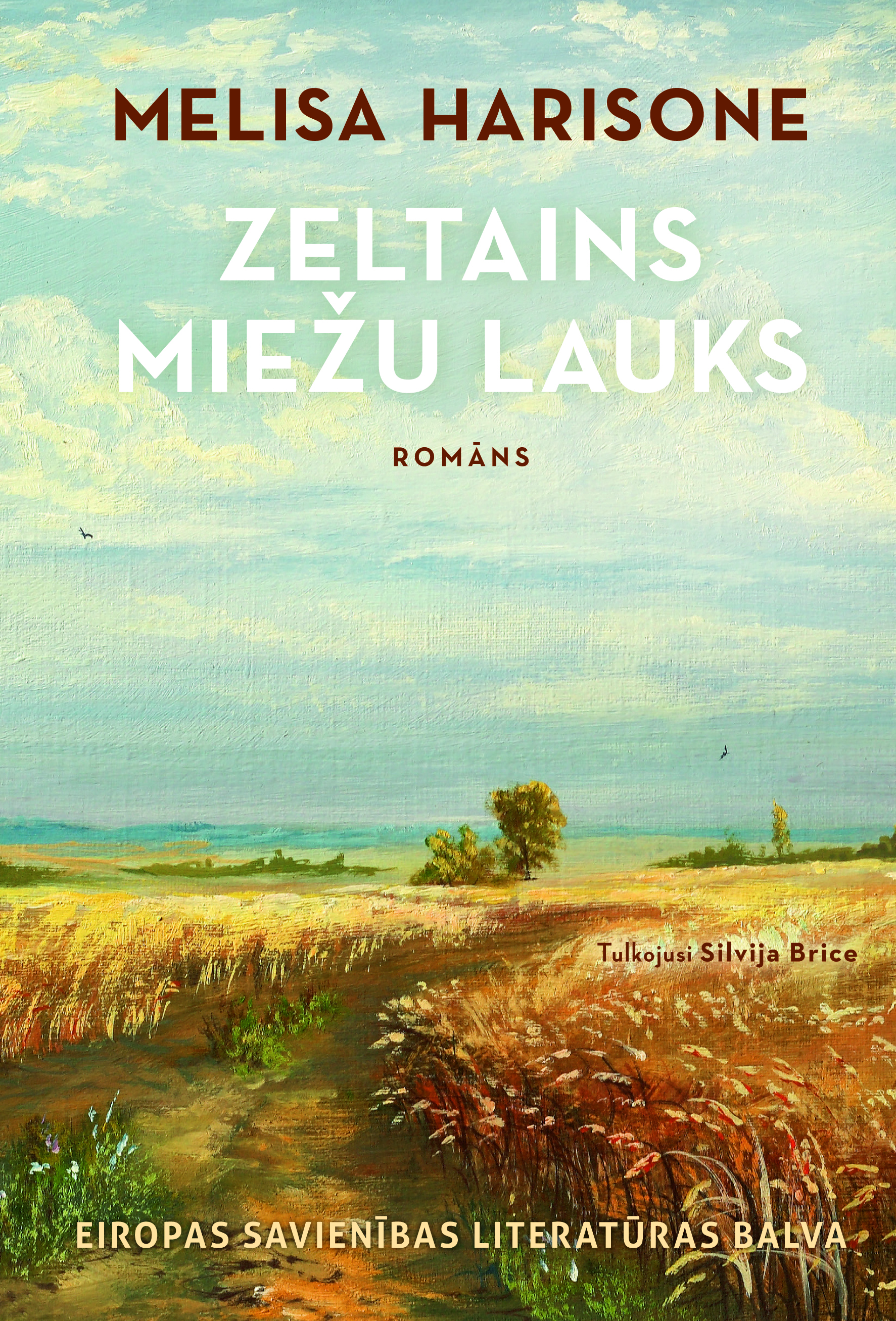 Zeltains miežu lauks