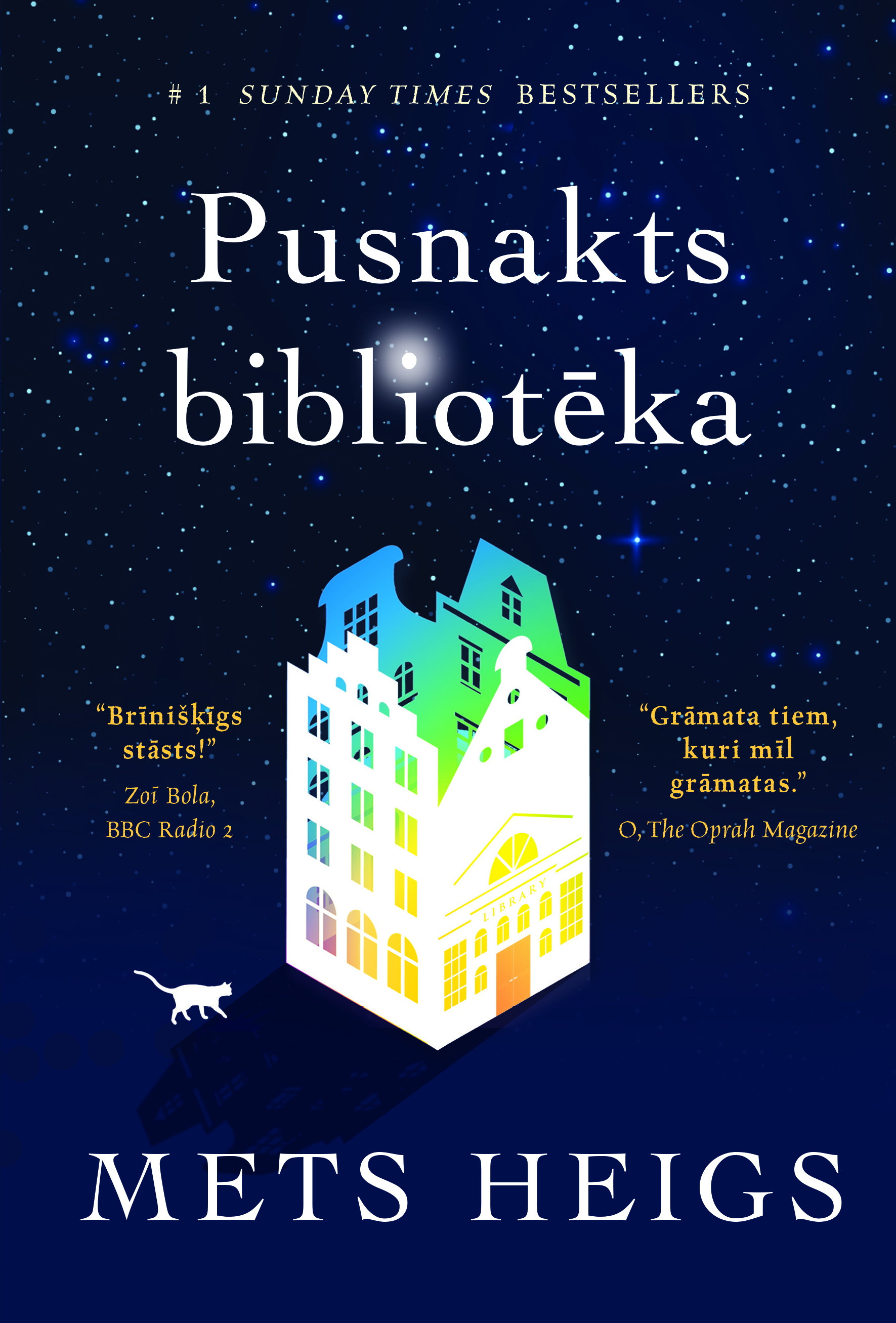 “Pusnakts bibliotēka” – romāns, kurš iedvesmo!