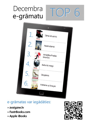 E-grāmatu TOP 10, 2014. gada decembris